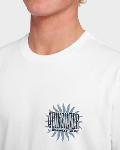 Sunny Side Up Classic T-shirt - White Quick Silver White