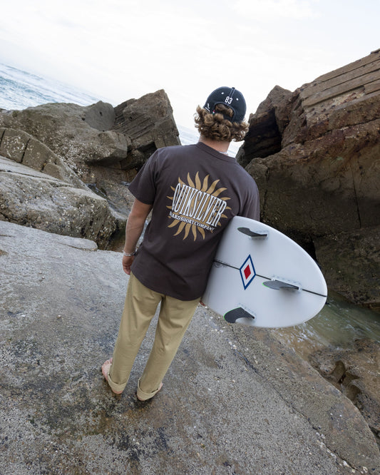 Sunny Side Up Classic T-shirt - Chocolate Brown Quick Silver Chocolate Brown
