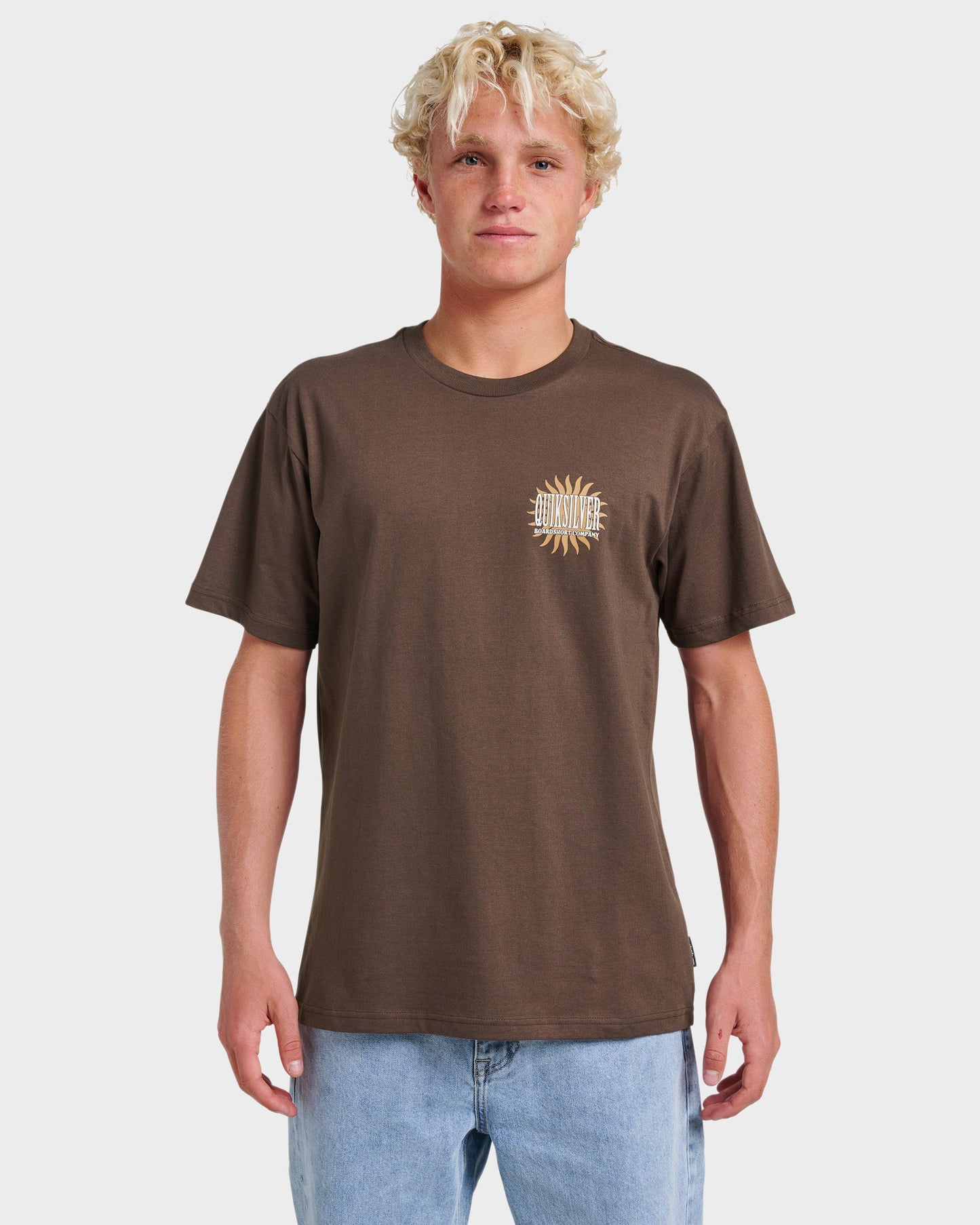 Sunny Side Up Classic T-shirt - Chocolate Brown Quick Silver Chocolate Brown