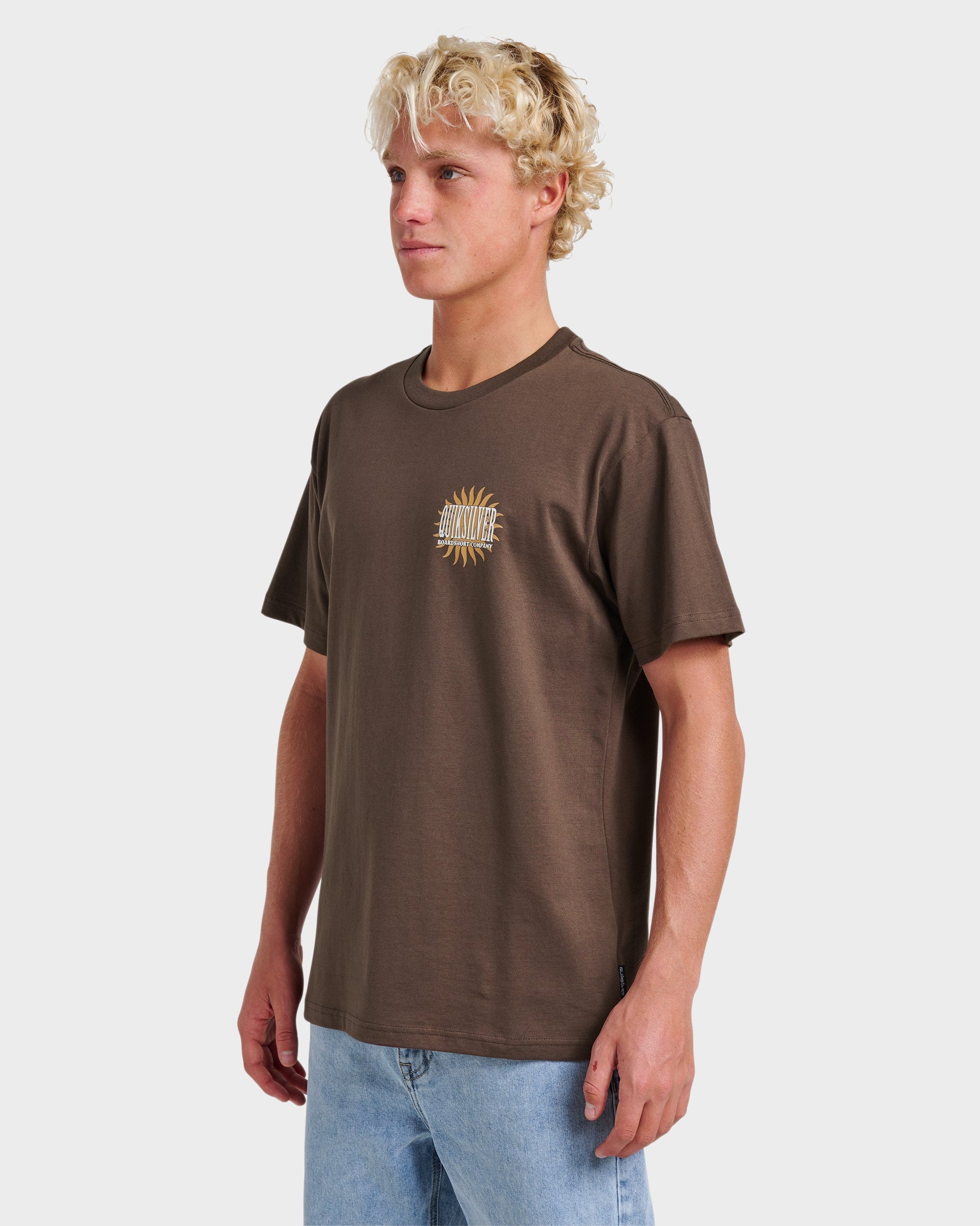Sunny Side Up Classic T-shirt - Chocolate Brown Quick Silver Chocolate Brown