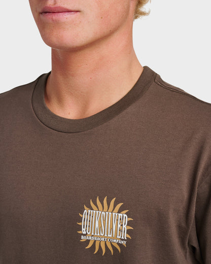 Sunny Side Up Classic T-shirt - Chocolate Brown Quick Silver Chocolate Brown