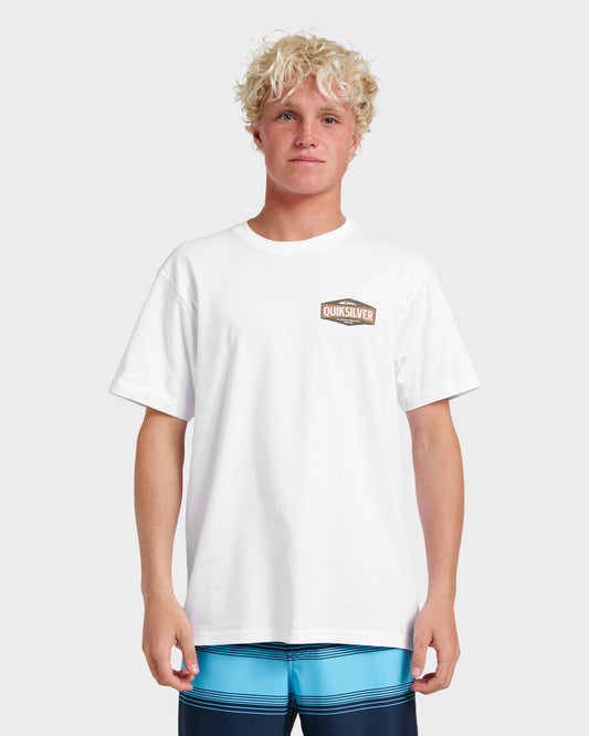 Six Points Classic T-shirt - White Quick Silver White