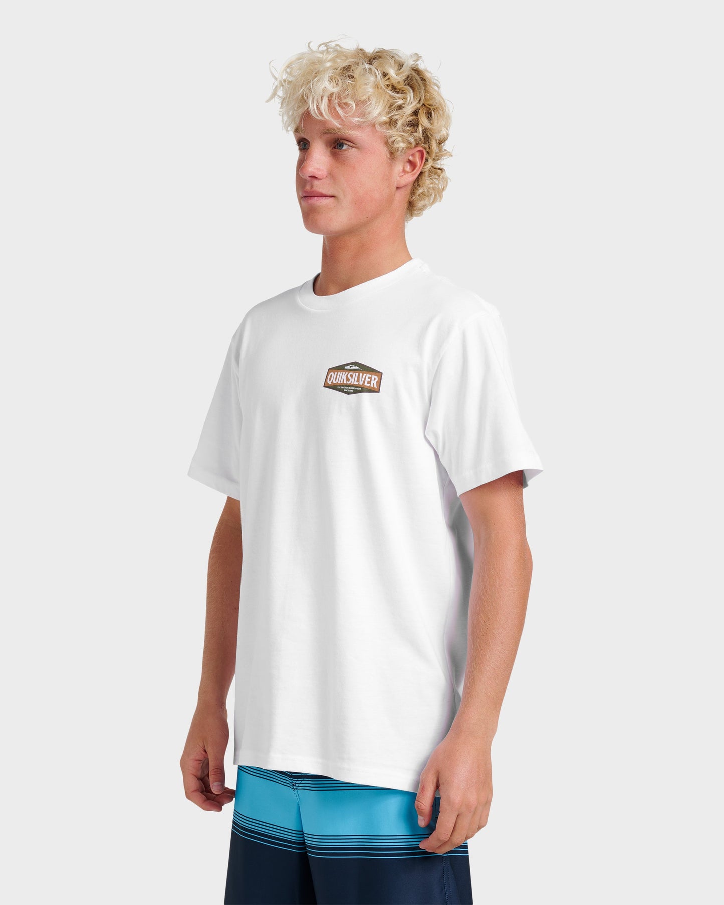 Six Points Classic T-shirt - White Quick Silver White