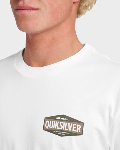 Six Points Classic T-shirt - White Quick Silver White