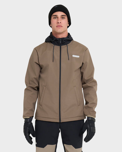 High Altitude Soft Shell Snow Jacket - Fallen Rock Quick Silver Fallen Rock
