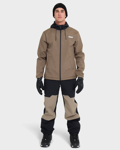 High Altitude Soft Shell Snow Jacket - Fallen Rock Quick Silver Fallen Rock