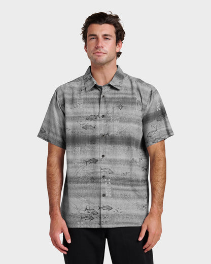 Waterman Go Fish Shirt - Phantom Quick Silver Phantom