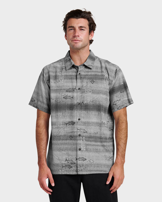 Waterman Go Fish Shirt - Phantom Quick Silver Phantom