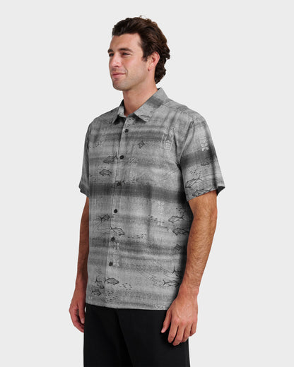 Waterman Go Fish Shirt - Phantom Quick Silver Phantom