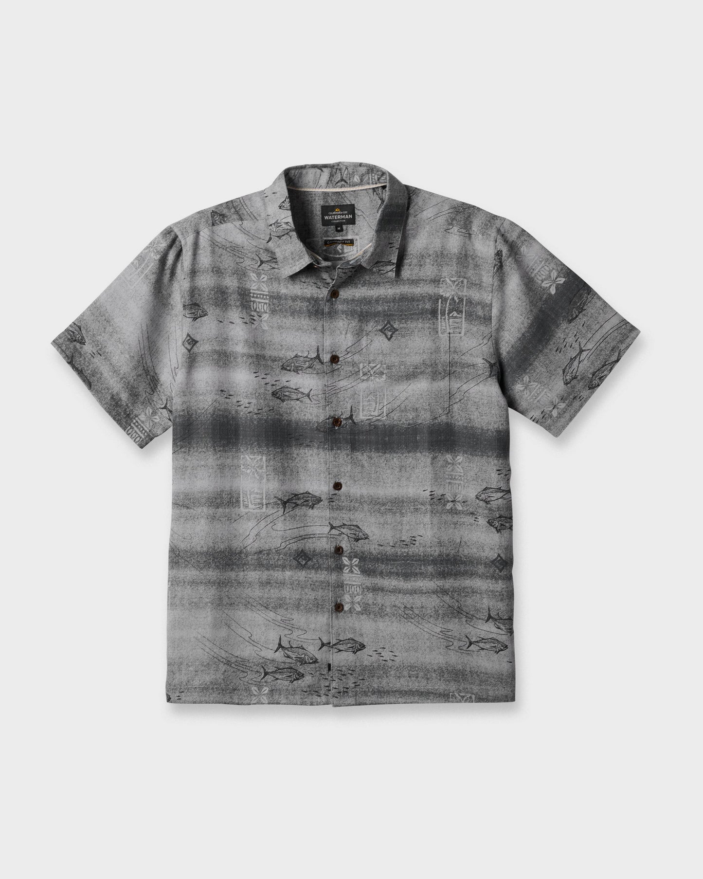 Waterman Go Fish Shirt - Phantom Quick Silver Phantom