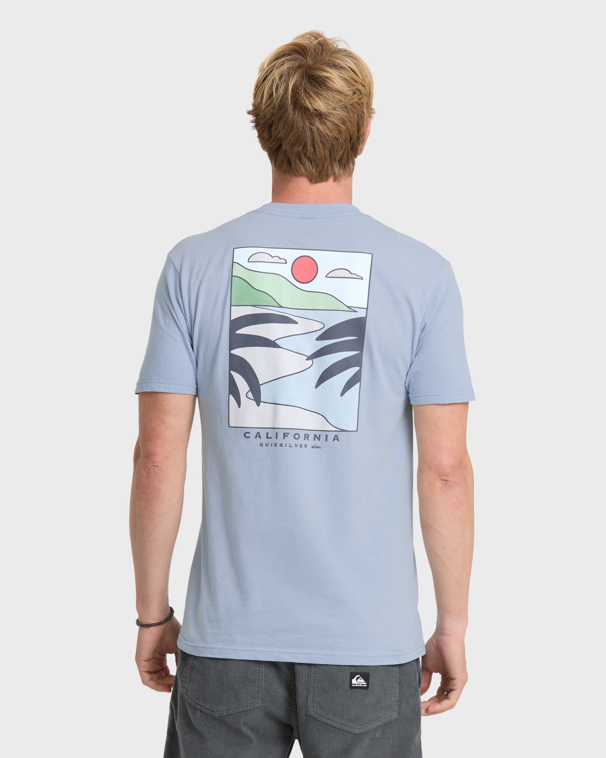 Ca PCH Cruisin T-Shirt - Ashley Blue Quick Silver Ashley Blue