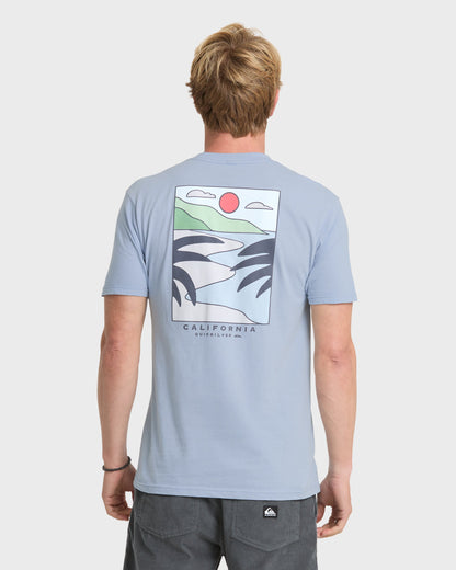 Ca PCH Cruisin T-Shirt - Ashley Blue Quick Silver Ashley Blue