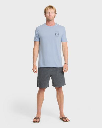 Ca PCH Cruisin T-Shirt - Ashley Blue Quick Silver Ashley Blue