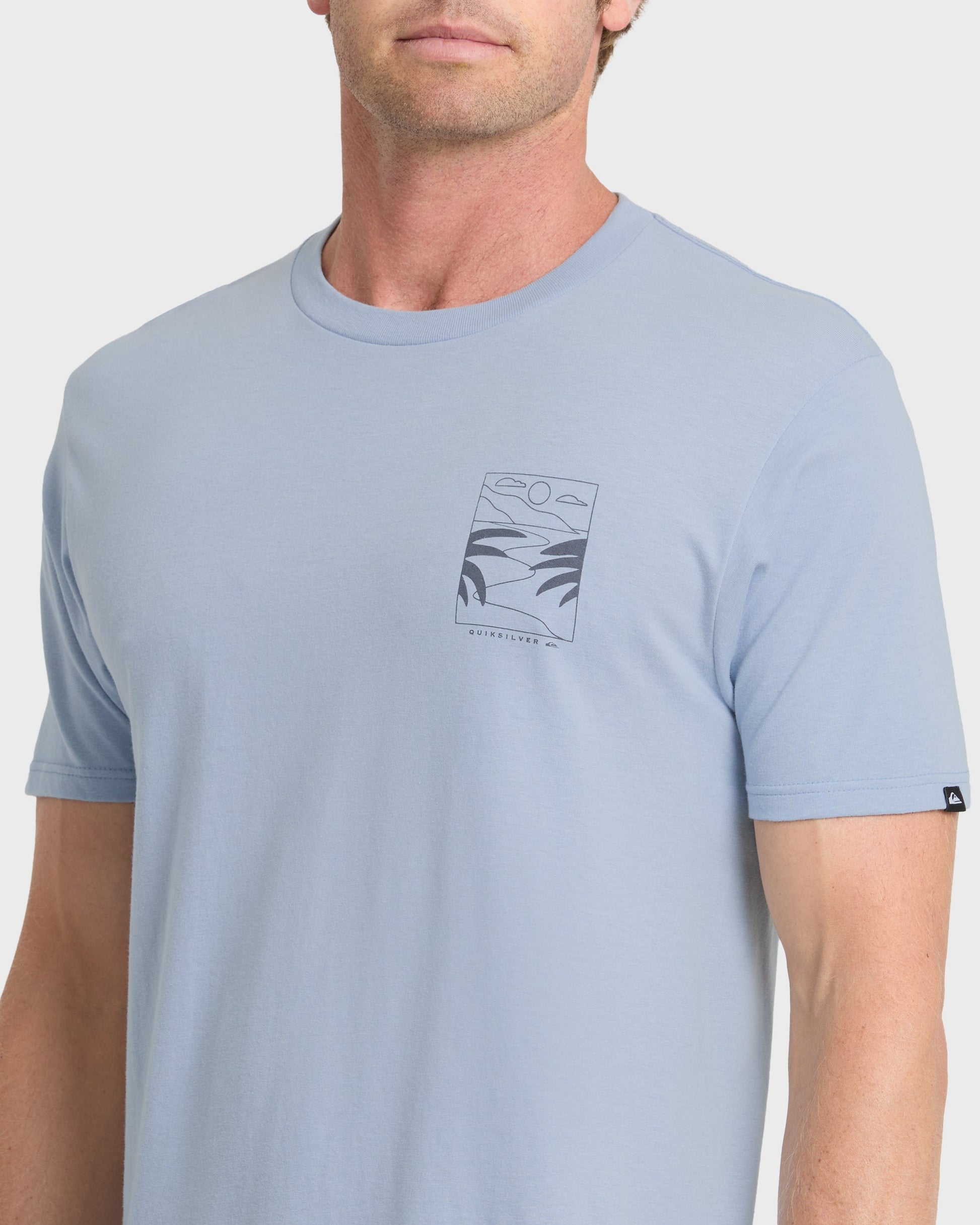 Ca PCH Cruisin T-Shirt - Ashley Blue Quick Silver Ashley Blue