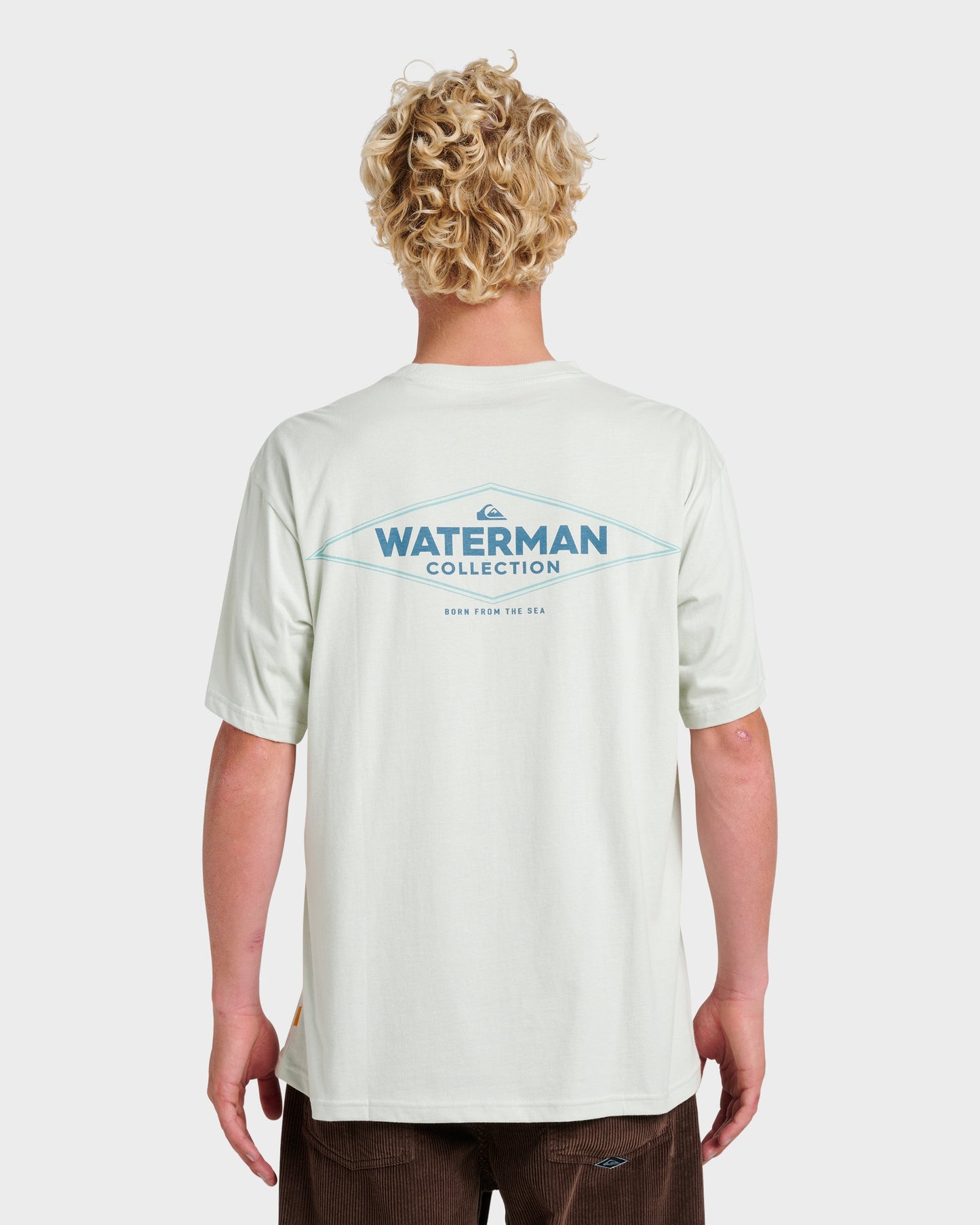 Waterman Diamond Classic T-shirt - Smoke Quick Silver Smoke
