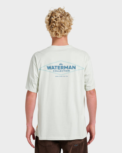 Waterman Diamond Classic T-shirt - Smoke Quick Silver Smoke