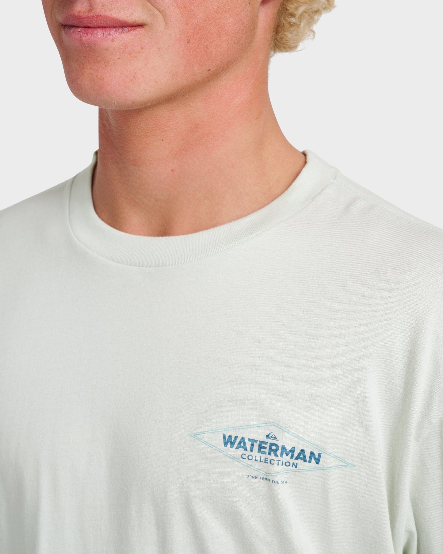 Waterman Diamond Classic T-shirt - Smoke Quick Silver Smoke