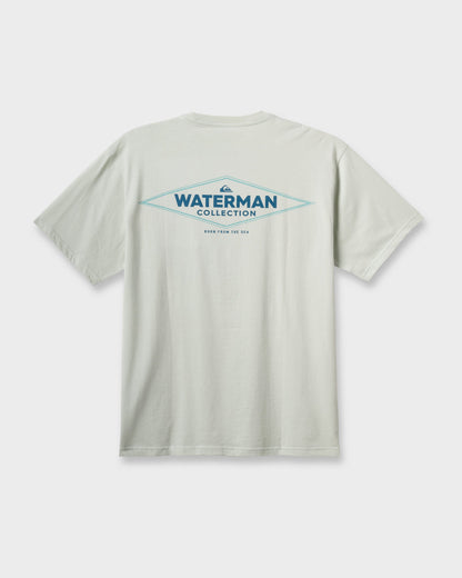 Waterman Diamond Classic T-shirt - Smoke Quick Silver Smoke