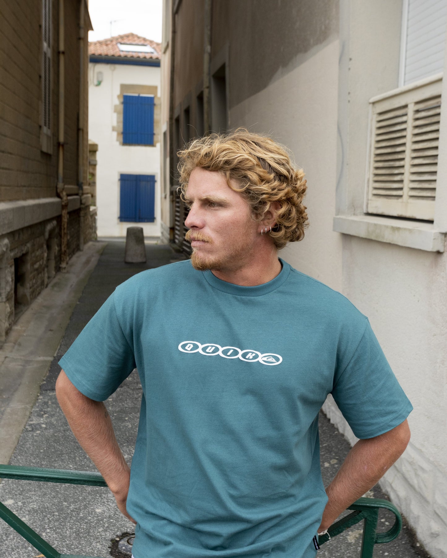 Linked Heavy Weight T-shirt - Mediterranea Quick Silver Mediterranea