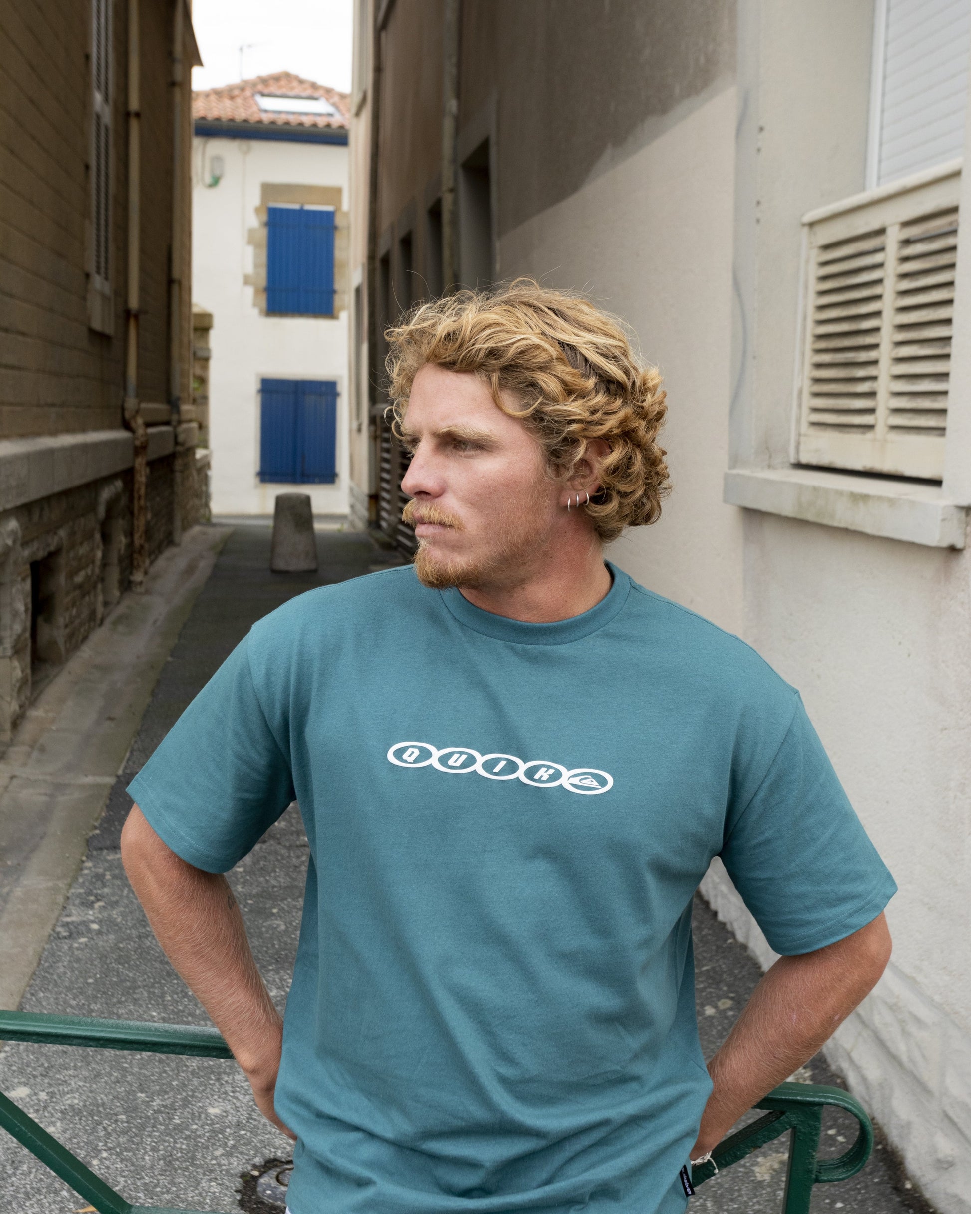 Linked Heavy Weight T-shirt - Mediterranea Quick Silver Mediterranea