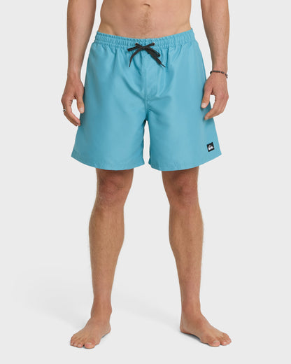 Everyday Solid 17" Swim Trunks - Dusty Turquoise Quick Silver Dusty Turquoise