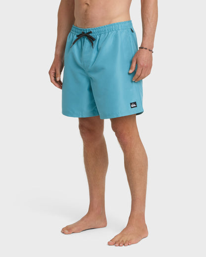 Everyday Solid 17" Swim Trunks - Dusty Turquoise Quick Silver Dusty Turquoise