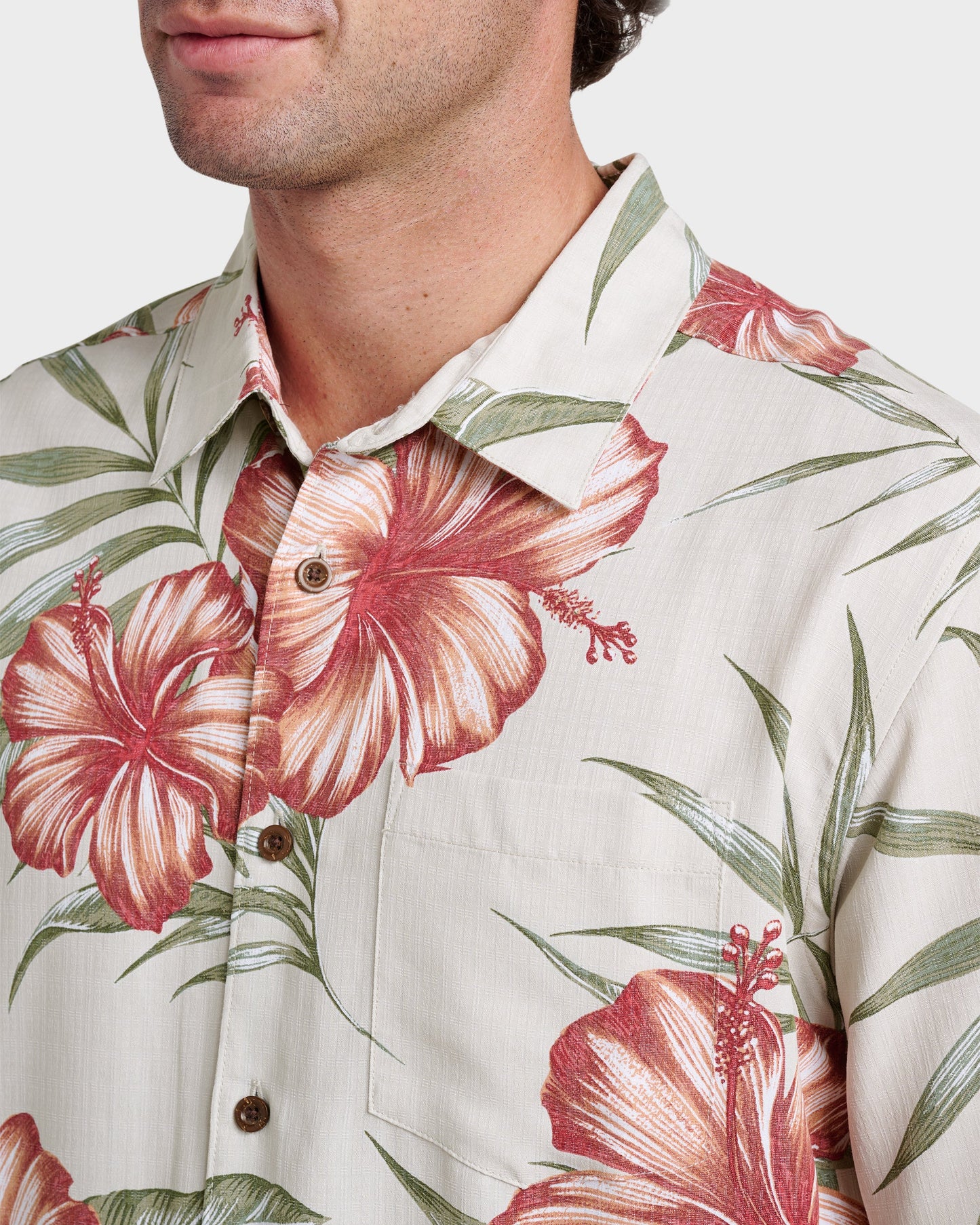 Waterman Tropical Dream Shirt - Moonbeam Quick Silver Moonbeam