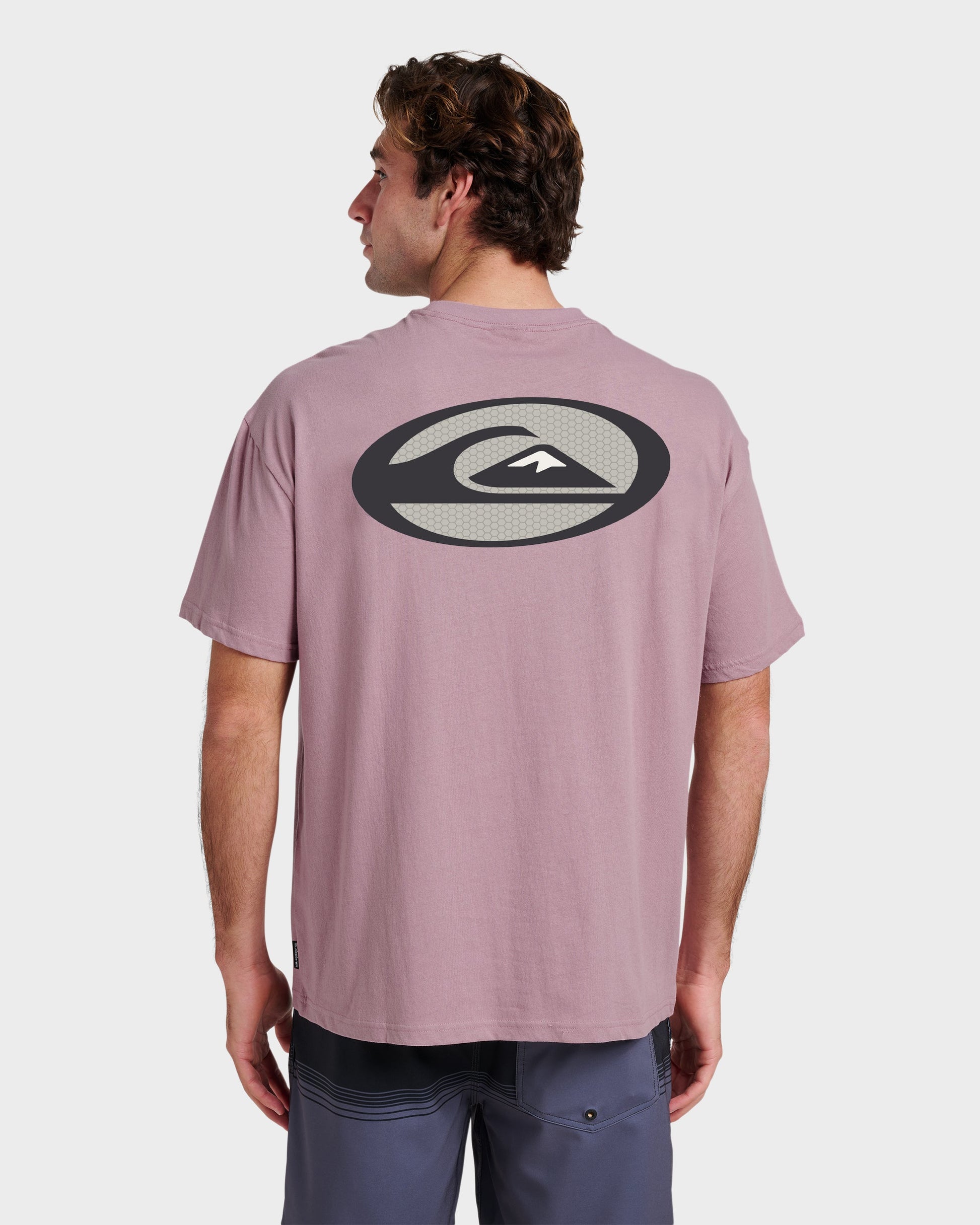 Saturn Tech Heavy Weight T-shirt - Elderberry Quick Silver Elderberry
