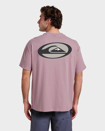 Saturn Tech Heavy Weight T-shirt - Elderberry Quick Silver Elderberry