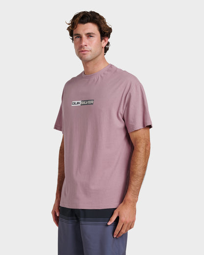 Saturn Tech Heavy Weight T-shirt - Elderberry Quick Silver Elderberry