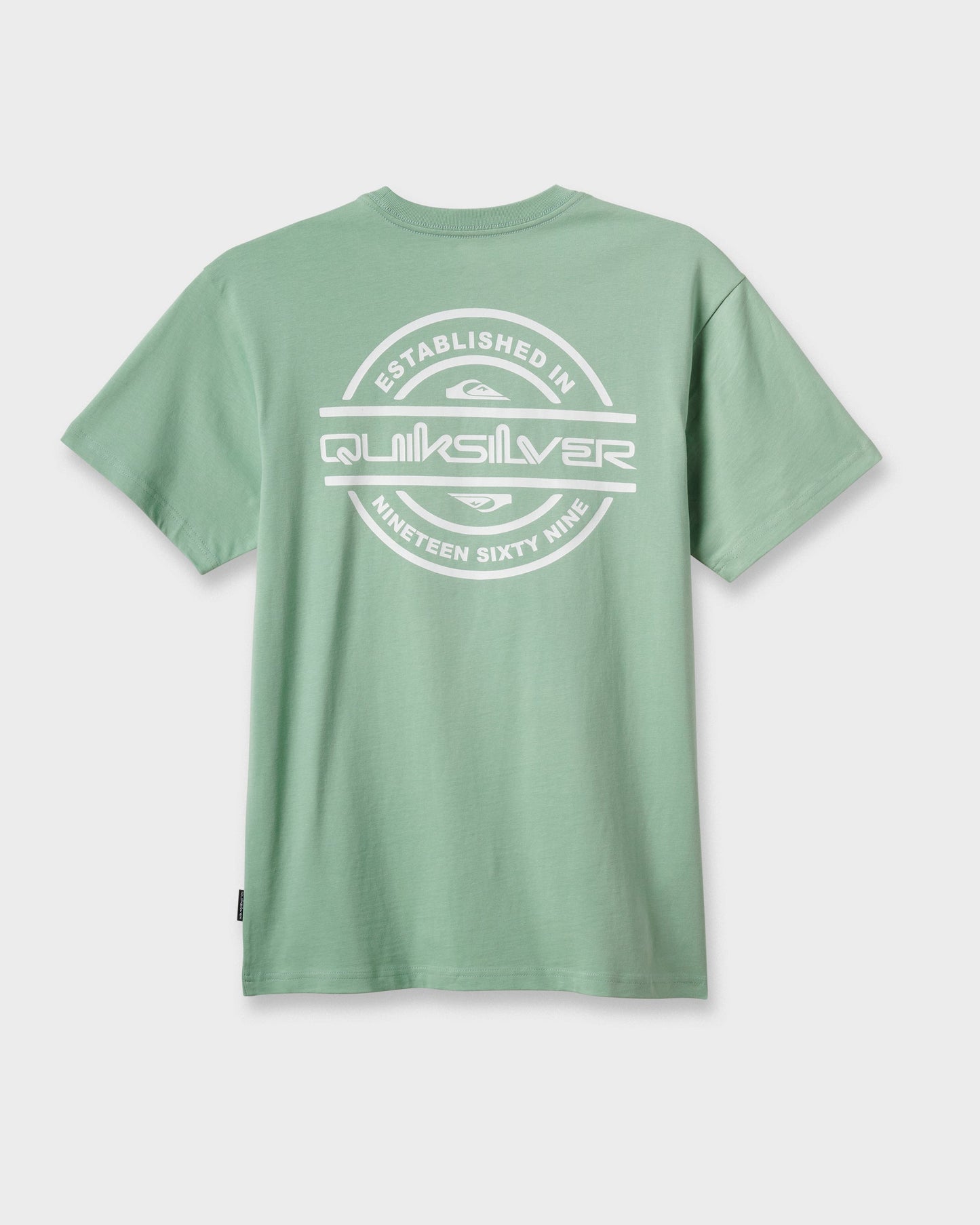 Mirrored Classic T-shirt - Granite Green Quick Silver Granite Green