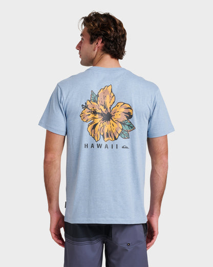 Hi Garden Classic T-shirt - Ashley Blue Heather Quick Silver Ashley Blue Heather