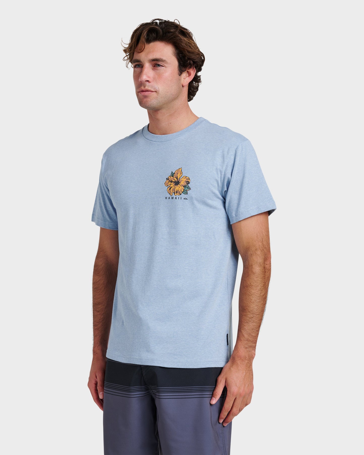 Hi Garden Classic T-shirt - Ashley Blue Heather Quick Silver Ashley Blue Heather