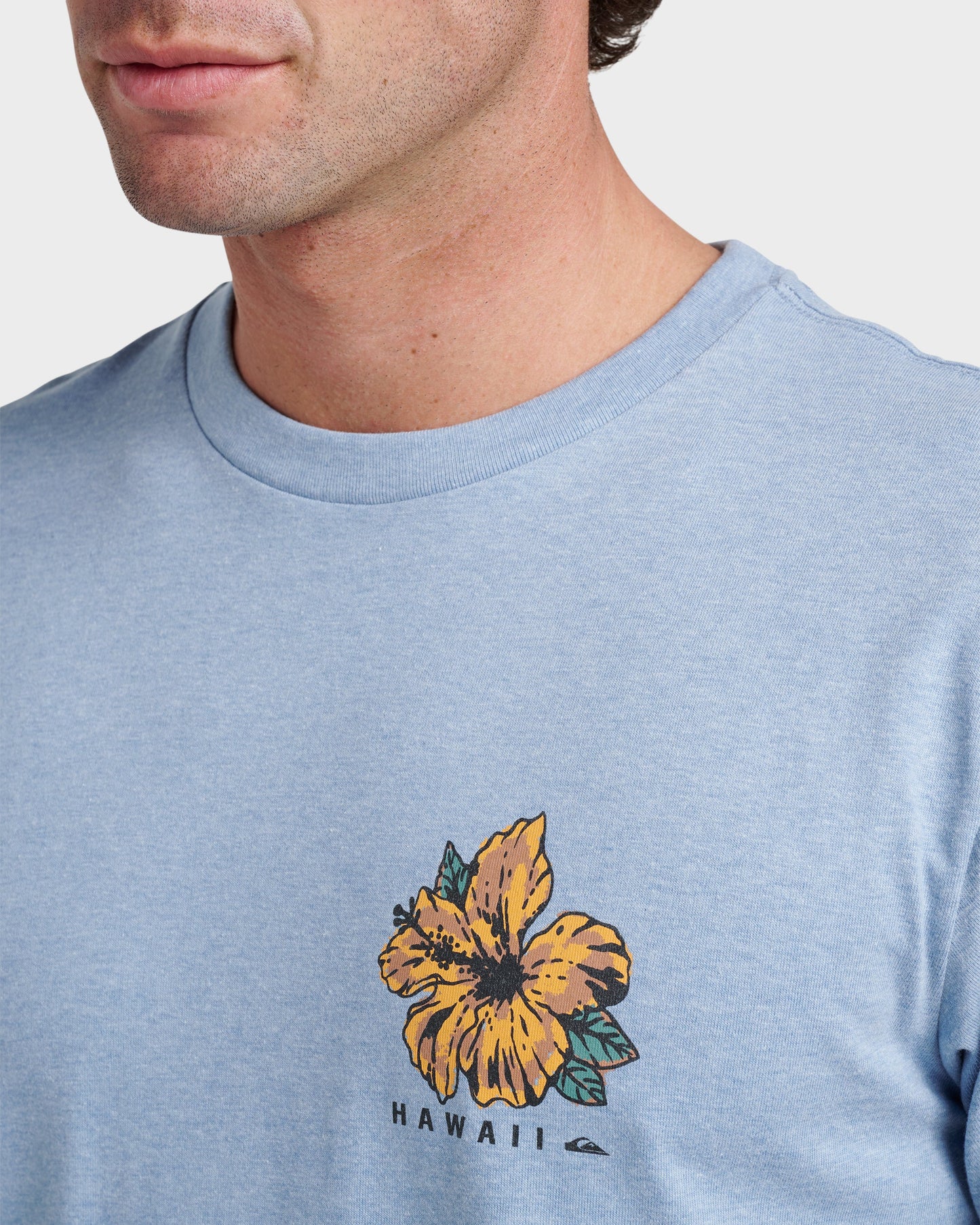 Hi Garden Classic T-shirt - Ashley Blue Heather Quick Silver Ashley Blue Heather