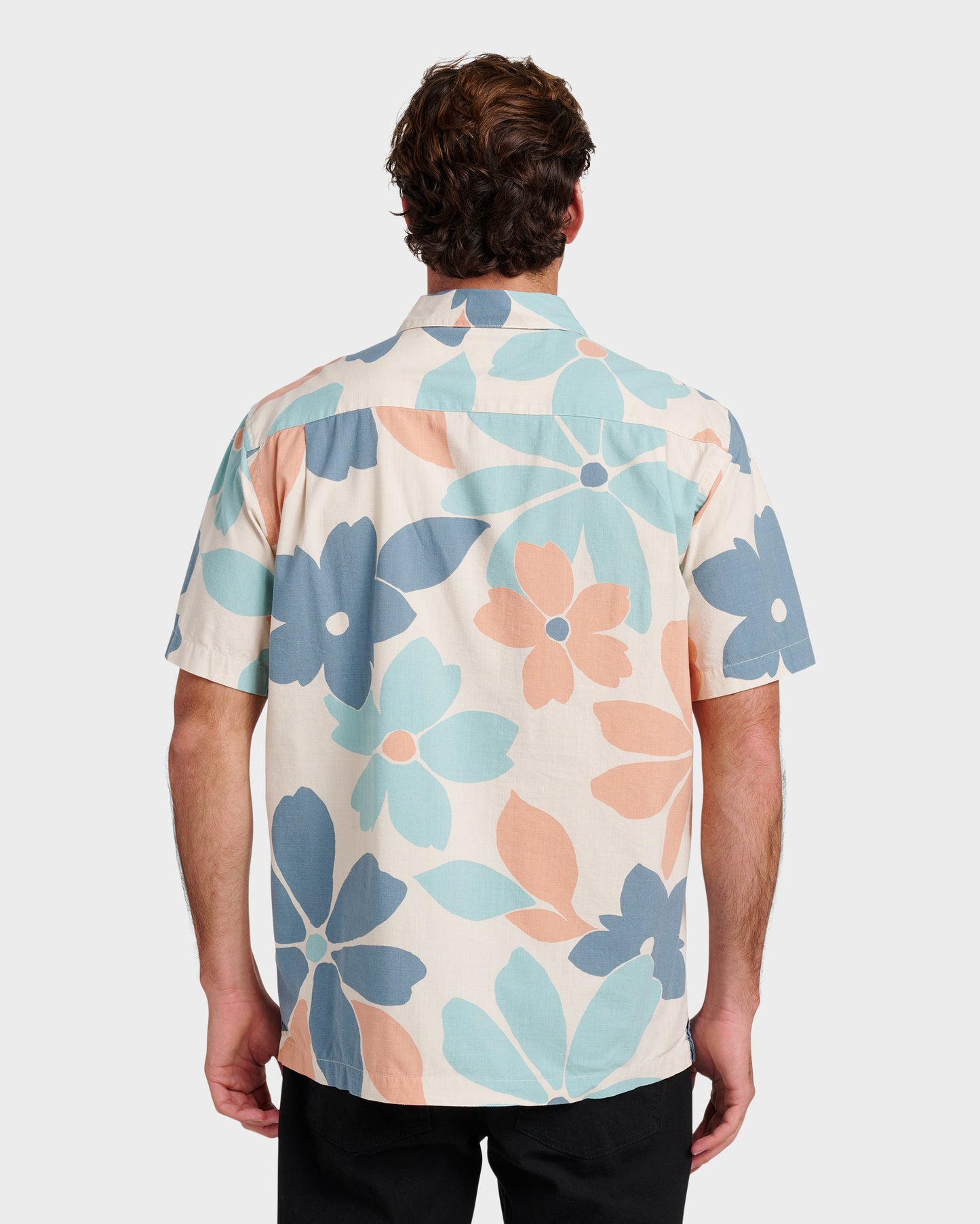 Waterman Flower Power Shirt - Moonbeam Quick Silver Moonbeam