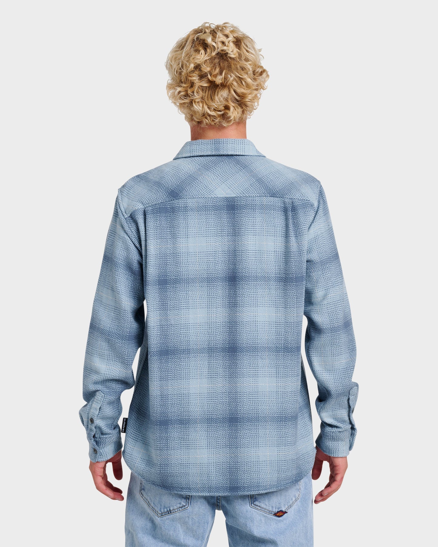 Dna Flannel Shirt - China Blue Quick Silver China Blue