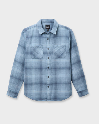 Dna Flannel Shirt - China Blue Quick Silver China Blue