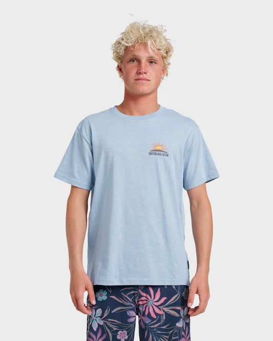 Dawn Patrol Classic T-shirt - Ashley Blue Heather Quick Silver Ashley Blue Heather