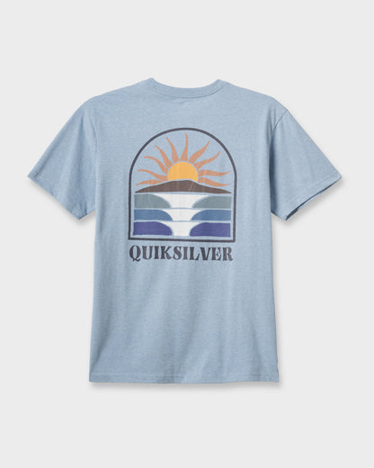 Dawn Patrol Classic T-shirt - Ashley Blue Heather Quick Silver Ashley Blue Heather