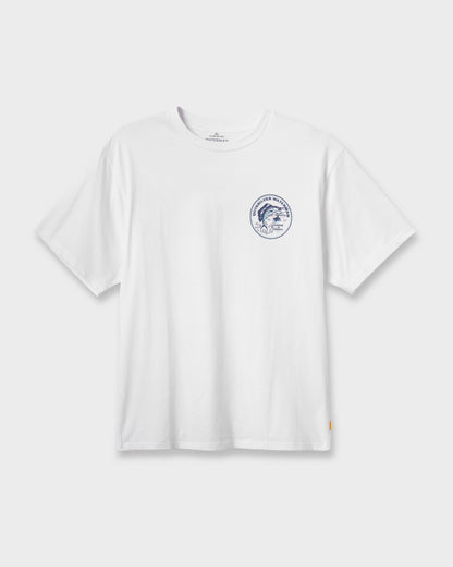 Waterman Catch & Release Classic T-shirt - White Quick Silver White