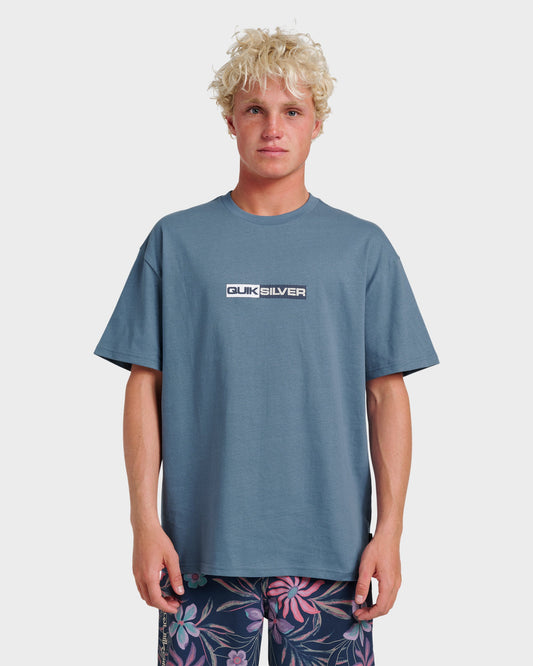 Saturn Tech Heavy Weight T-shirt - China Blue Quick Silver China Blue