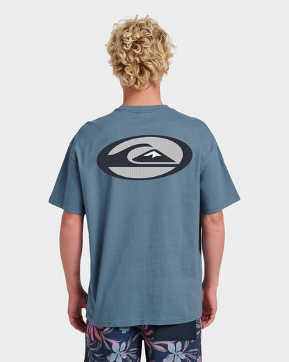 Saturn Tech Heavy Weight T-shirt - China Blue Quick Silver China Blue