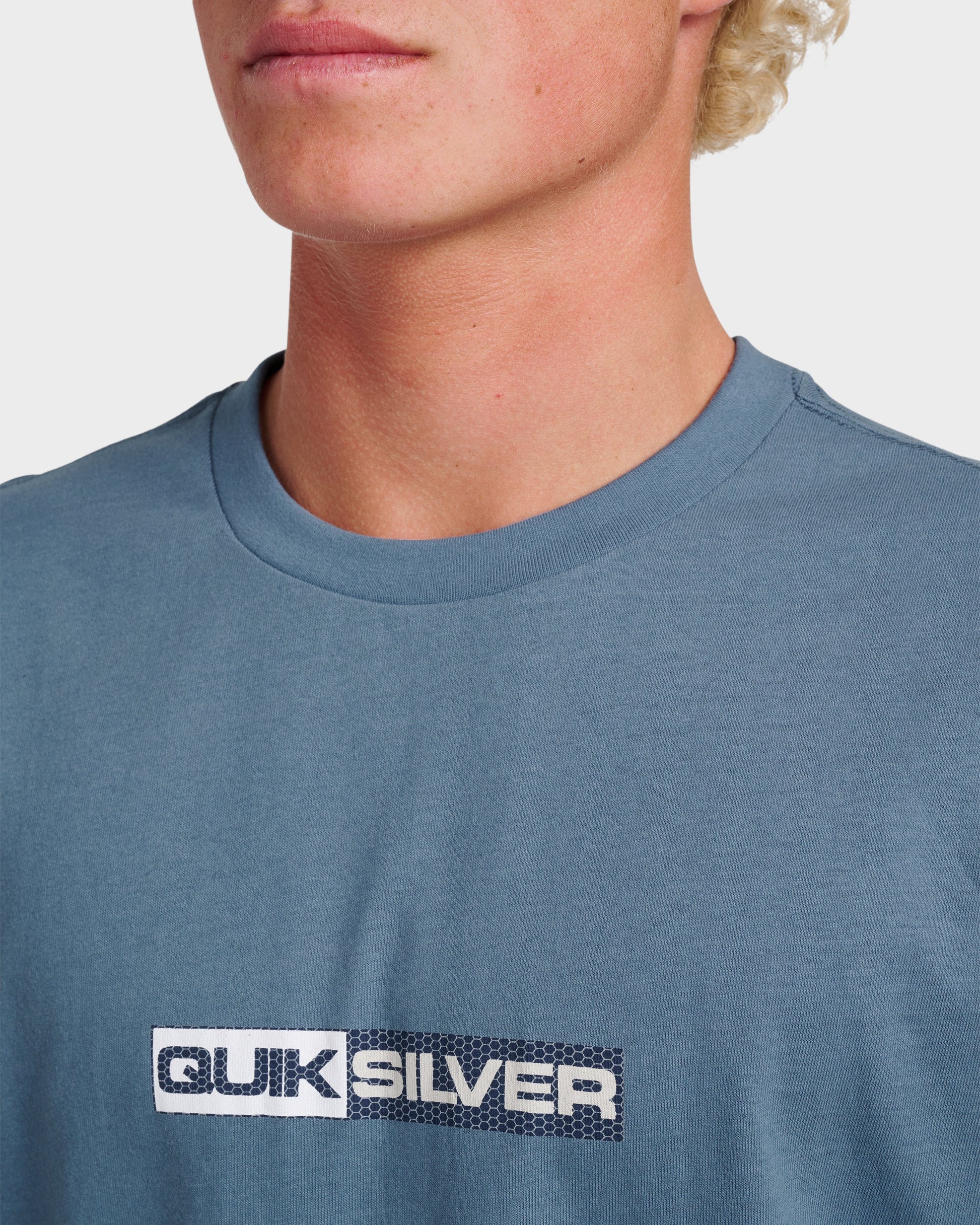 Saturn Tech Heavy Weight T-shirt - China Blue Quick Silver China Blue