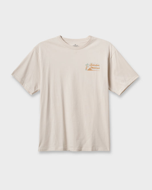 Waterman Tropic Island Classic T-shirt - Moonbeam Quick Silver Moonbeam