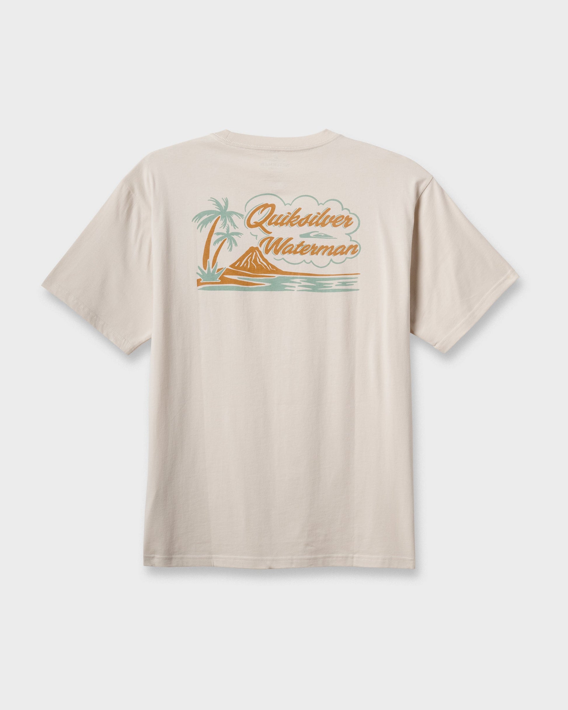 Waterman Tropic Island Classic T-shirt - Moonbeam Quick Silver Moonbeam