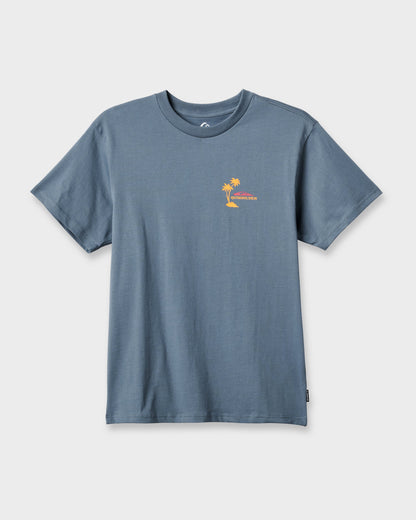 Tropical Surf Classic T-shirt - China Blue Quick Silver China Blue