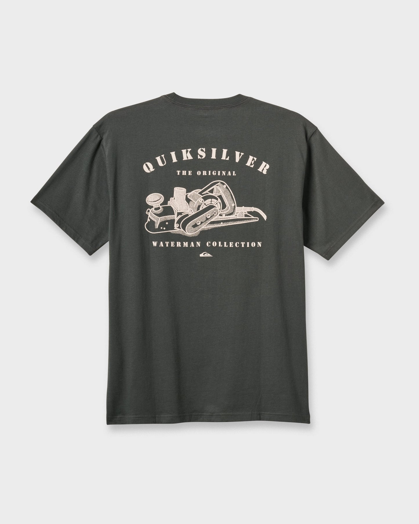 Waterman Planer Classic T-shirt - Phantom Quick Silver Phantom