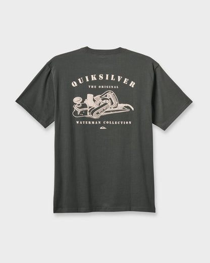 Waterman Planer Classic T-shirt - Phantom Quick Silver Phantom