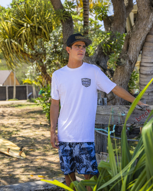 Hi Shield Classic T-shirt - White Quick Silver White