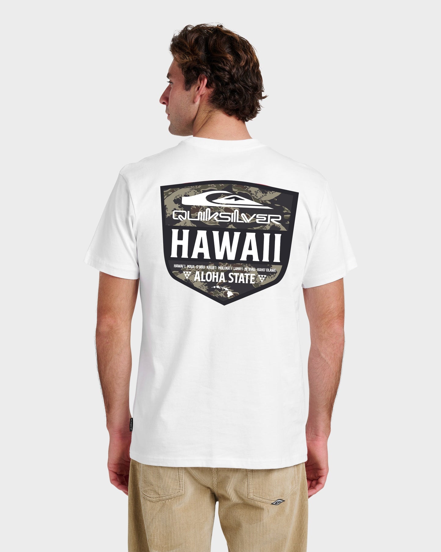 Hi Shield Classic T-shirt - White Quick Silver White